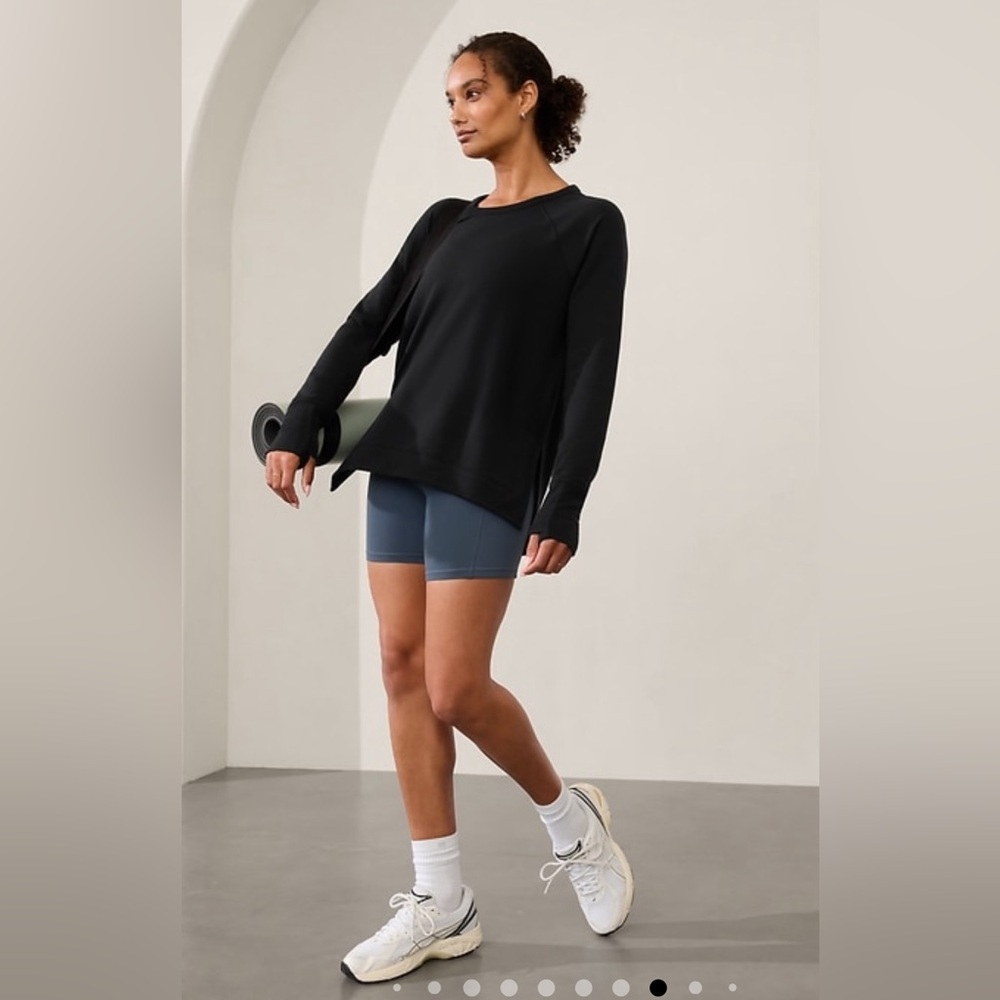 NWT Athleta 1X coaster luxe sweatshirt
